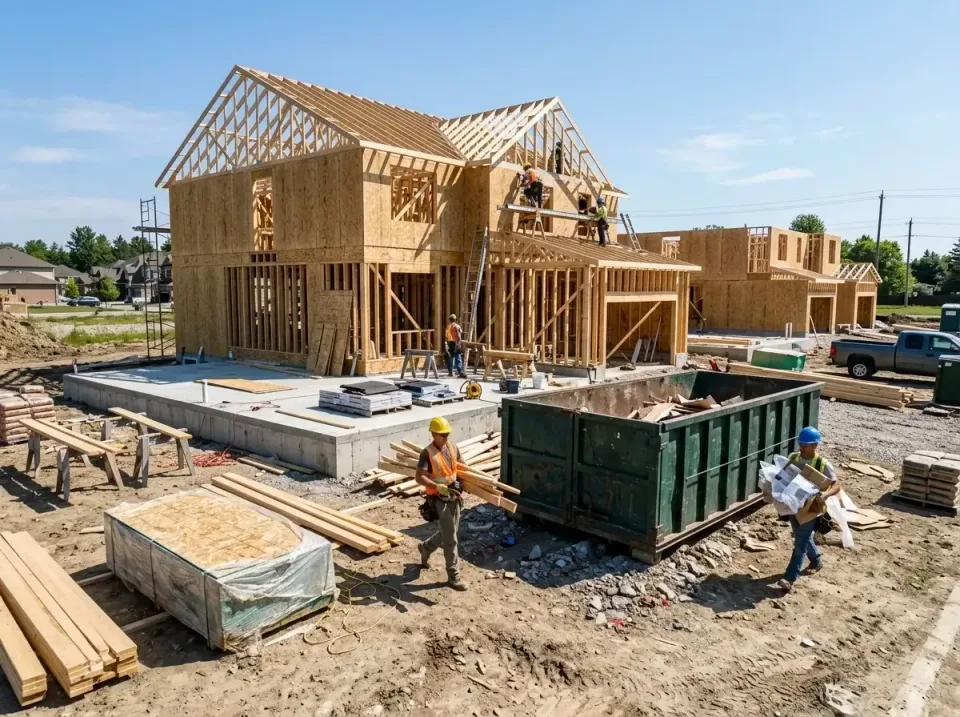 home-builder-new-construction-010 — Rutherford Dumpster Regulations and Permit Rules, Local Dumpster Rental in Rutherford, PA