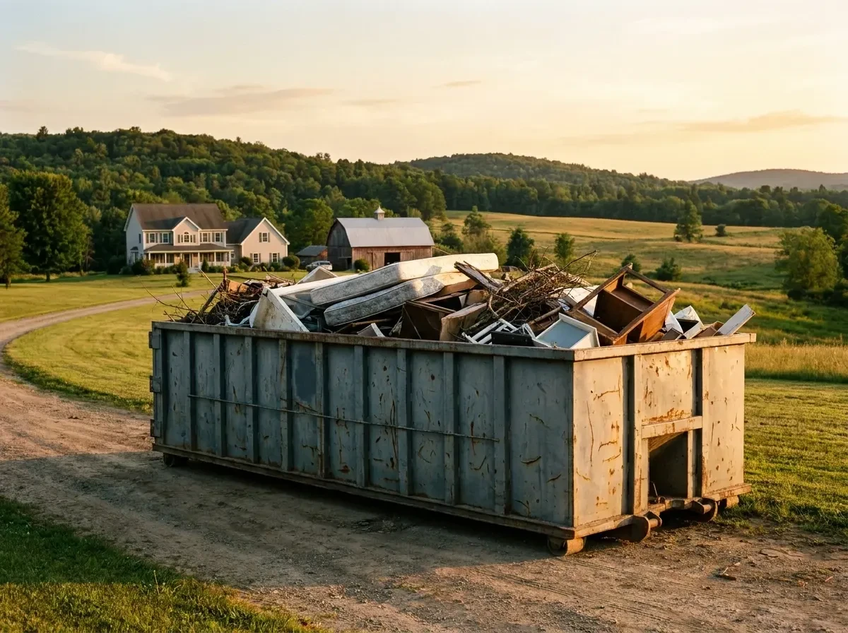 Local Dumpster Rental — detailed close-up