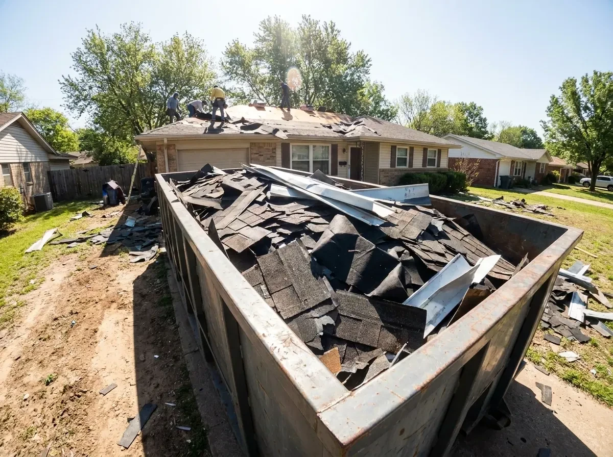 Local Dumpster Rental — completed project
